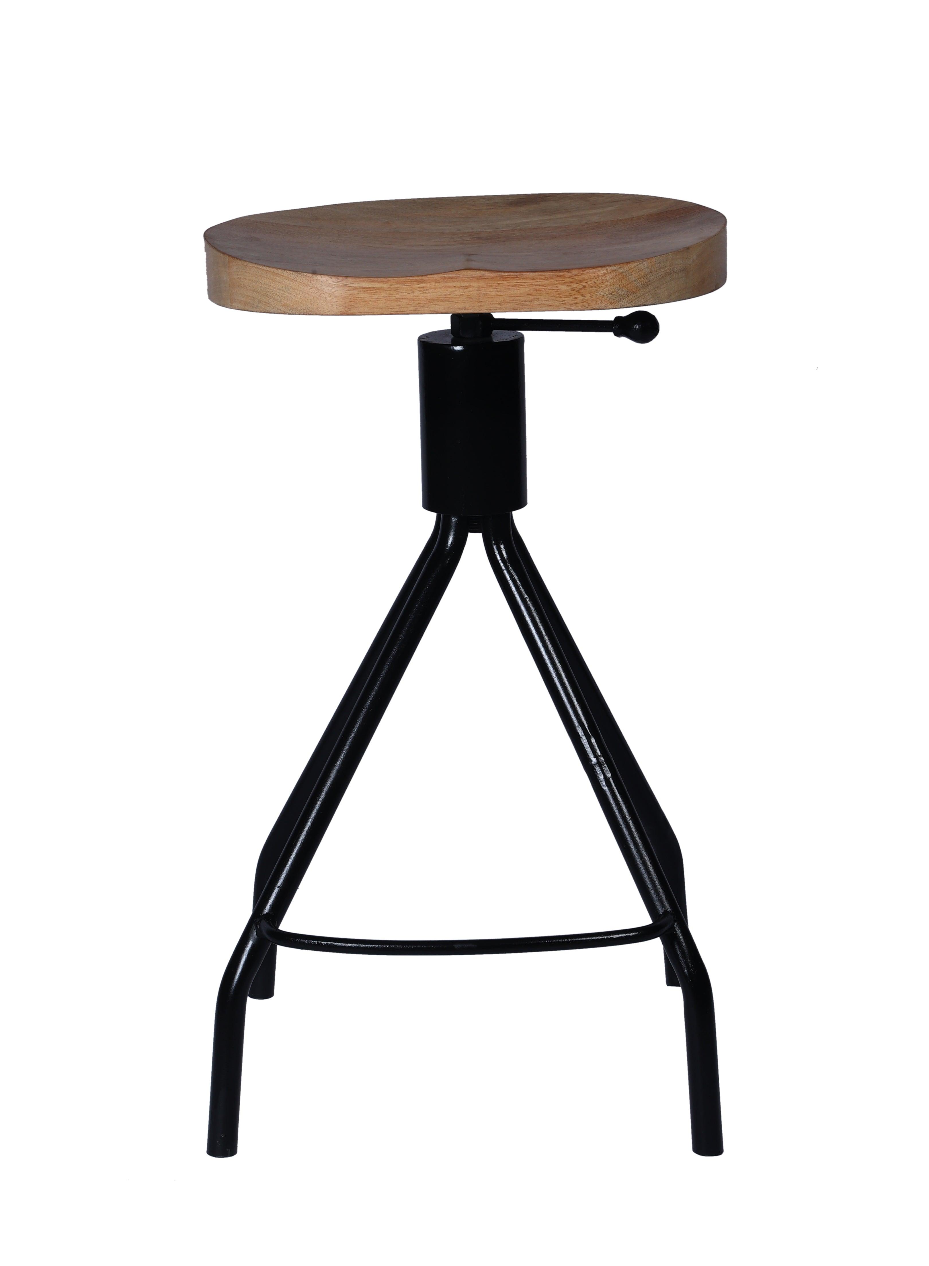 Stylish & Classy Wooden Handmade Bar Stool - WoodenTwist