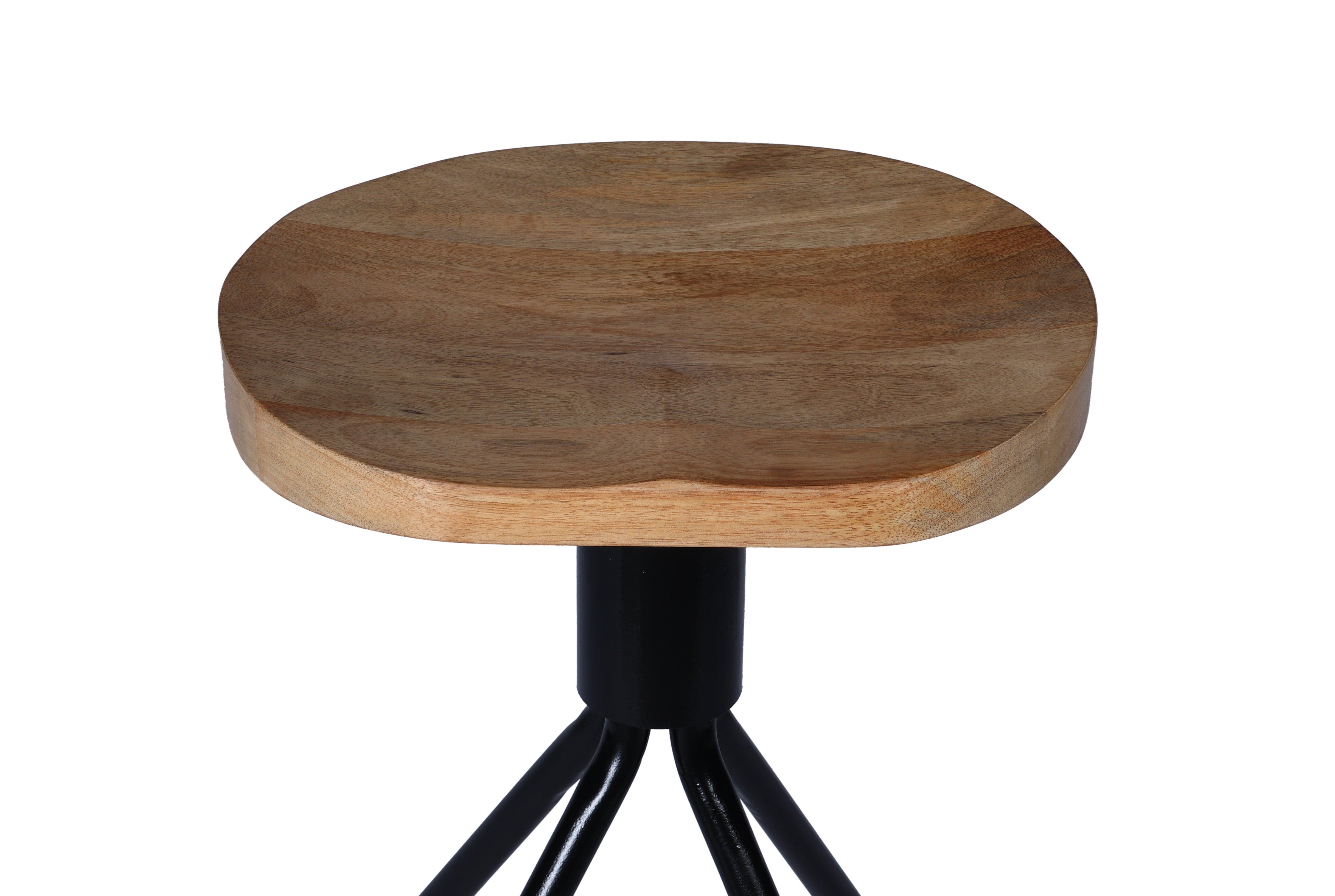 Stylish & Classy Wooden Handmade Bar Stool - WoodenTwist