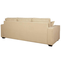 Jason 3 Seater Premium Sofa (Cream) - WoodenTwist