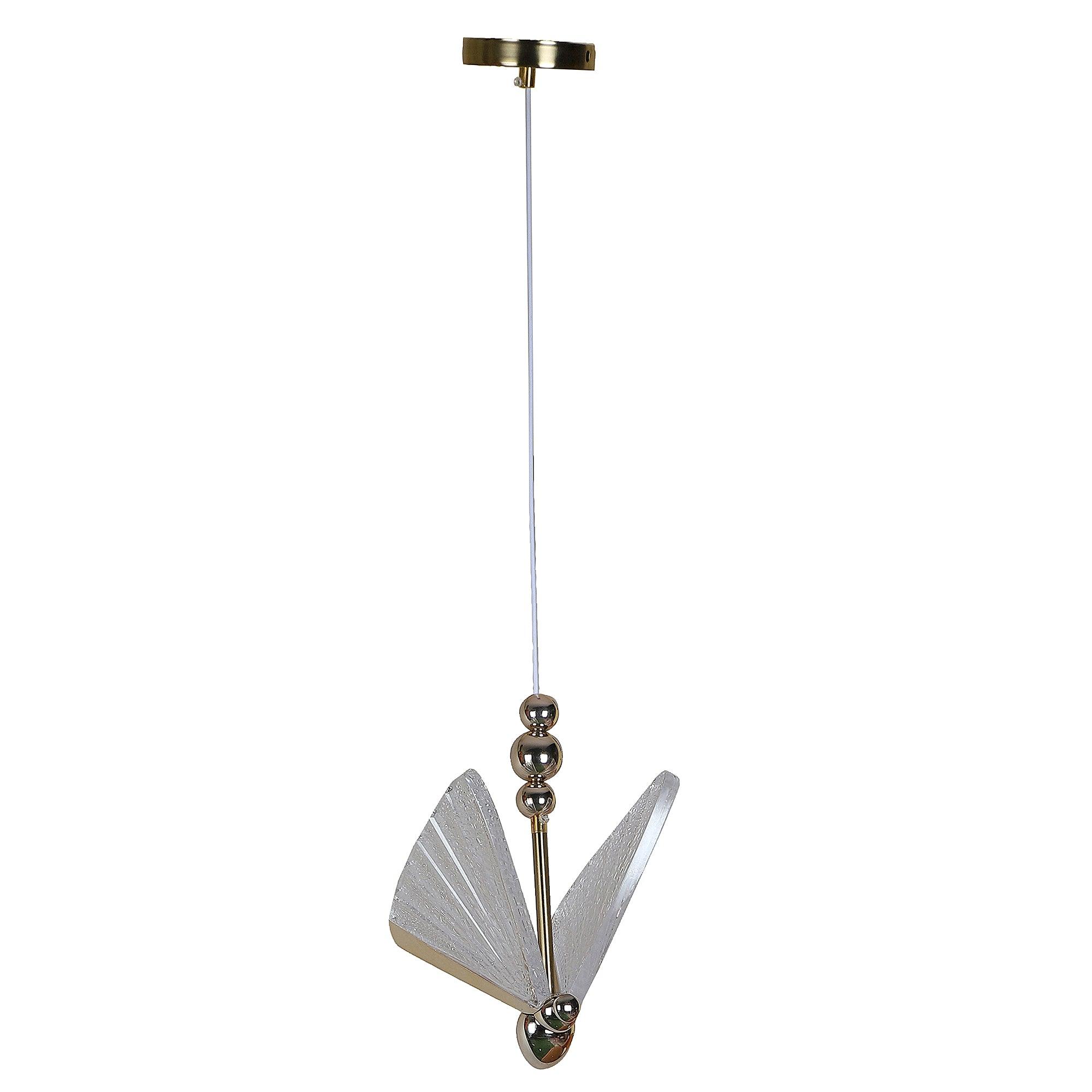 Stylish & Classy Gold Iron Hanging Lights - WoodenTwist