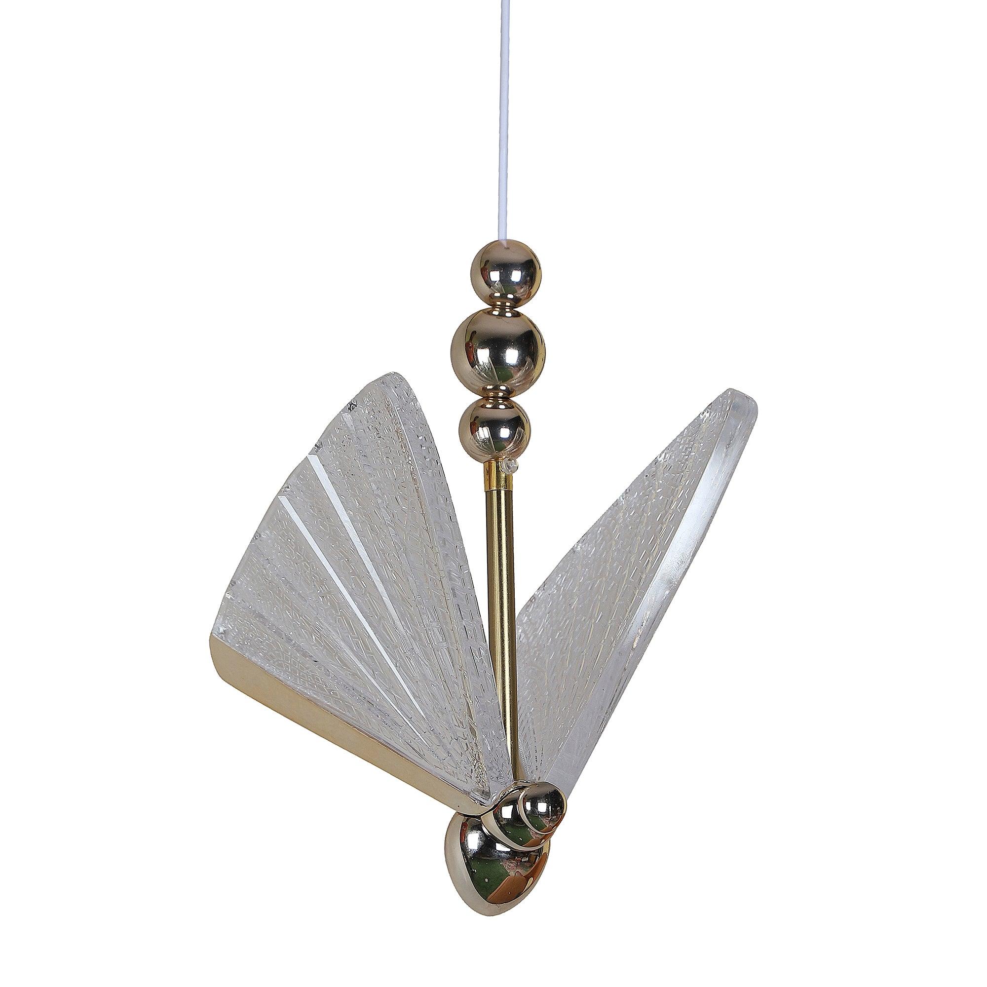 Stylish & Classy Gold Iron Hanging Lights - WoodenTwist