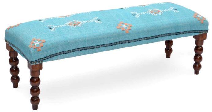 Wooden Handmade Stylish & Classy Bench In (Multicolor) - WoodenTwist