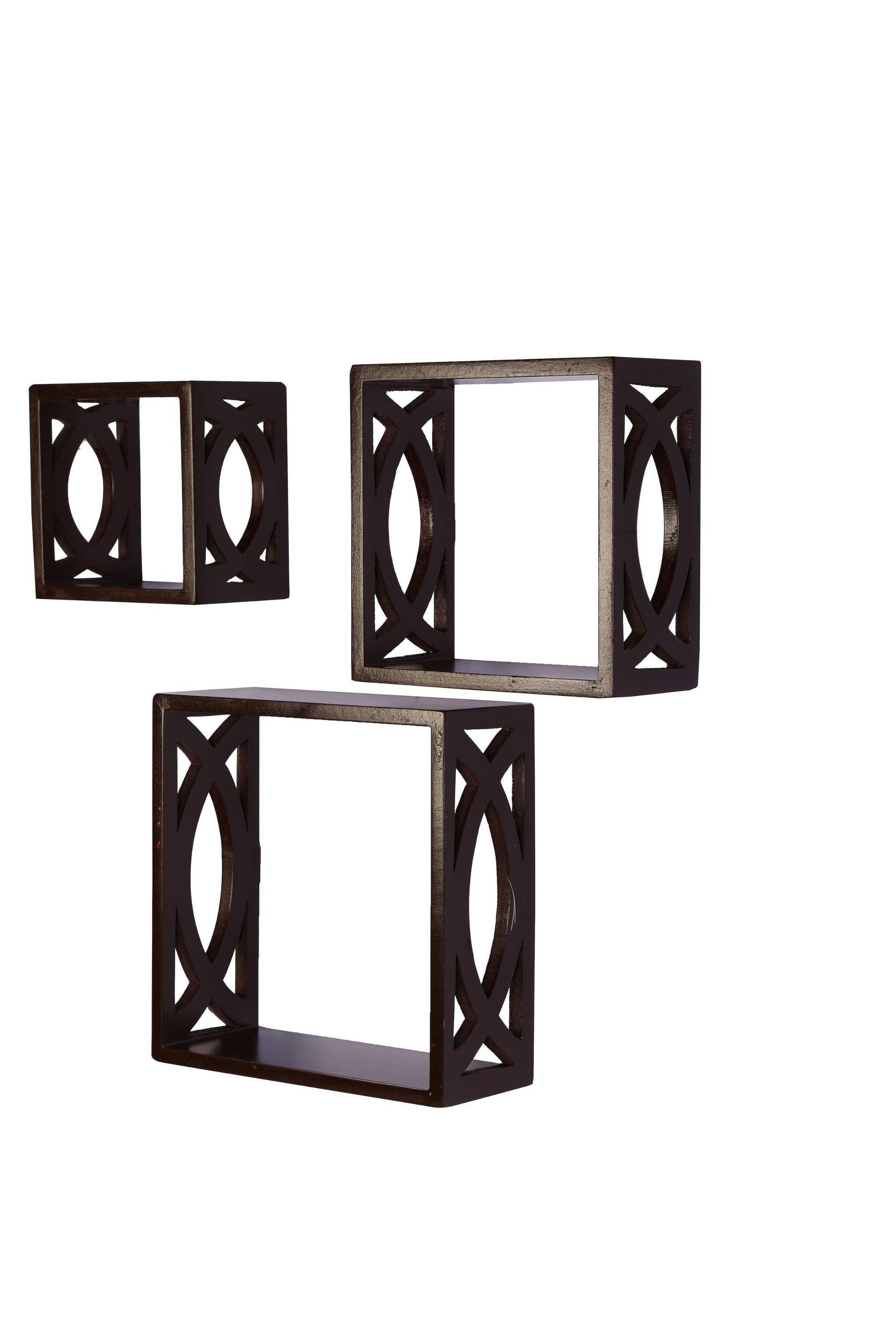 Elegant Floating Wall Shelf ( Set of 3) - WoodenTwist