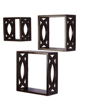 Elegant Floating Wall Shelf ( Set of 3) - WoodenTwist