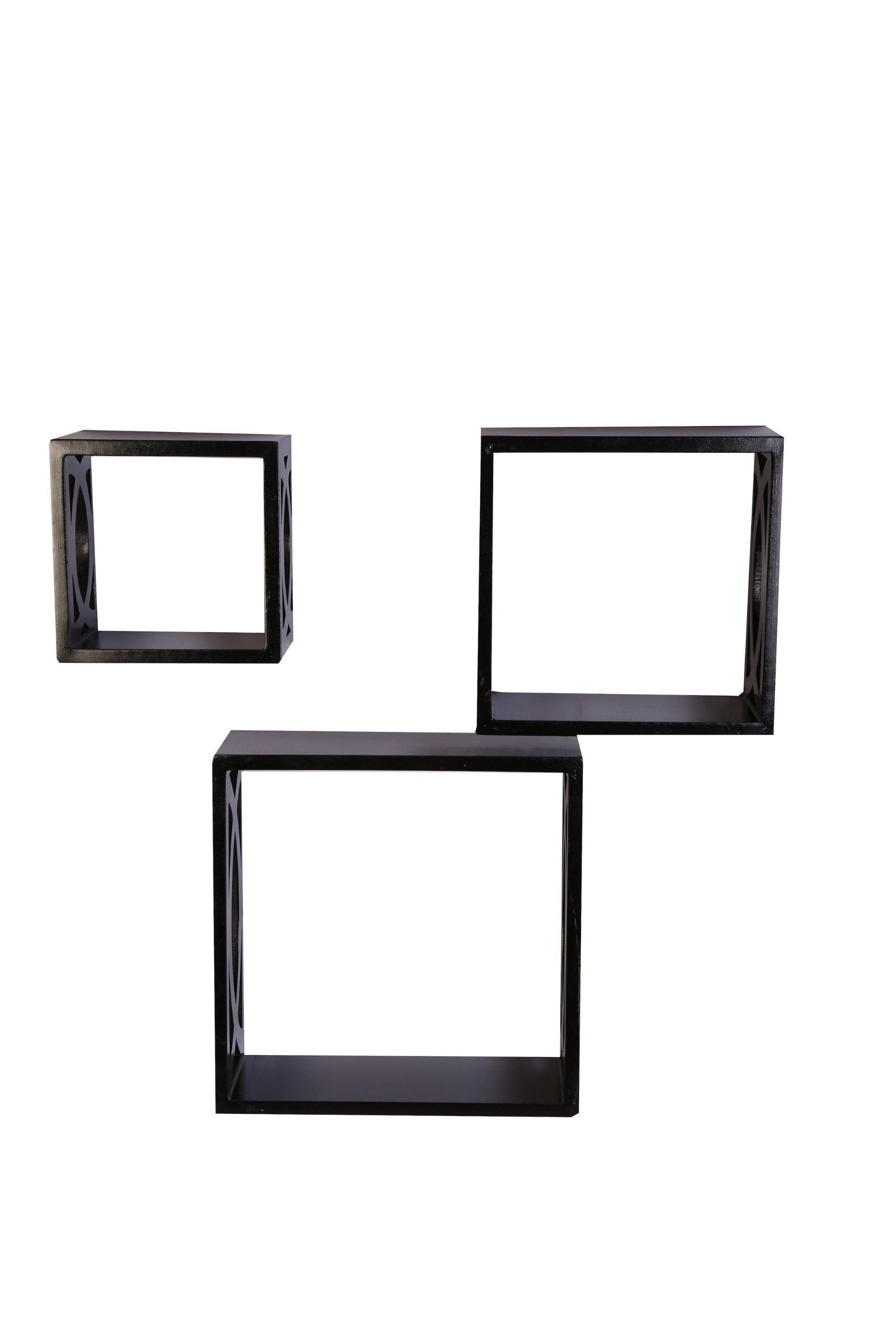 Elegant Floating Wall Shelf ( Set of 3) - WoodenTwist