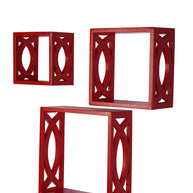 Elegant Floating Wall Shelf ( Set of 3) - WoodenTwist