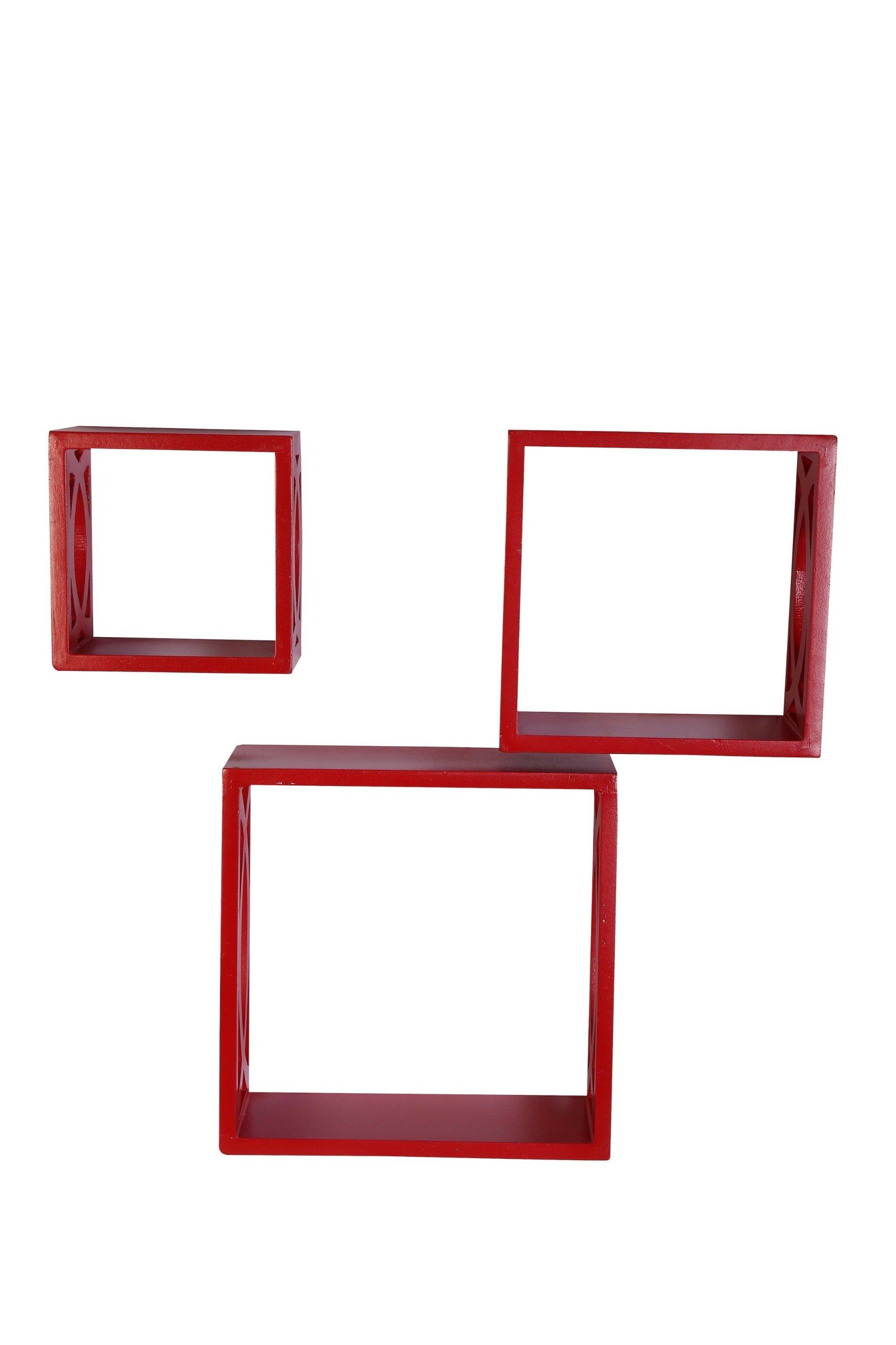 Elegant Floating Wall Shelf ( Set of 3) - WoodenTwist