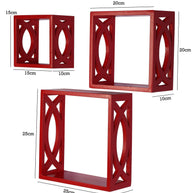 Elegant Floating Wall Shelf ( Set of 3) - WoodenTwist