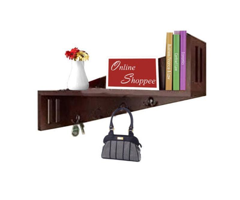 A Shelf And Key Rack In One