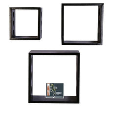Wooden Floating Wall Shelves Set of 3 - WoodenTwist