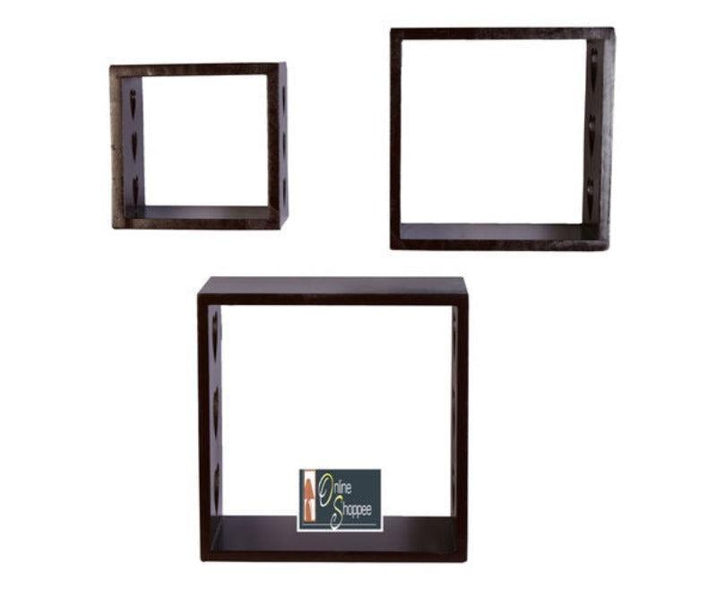 25 cm, 20 cm And 15 cm Square Shelves