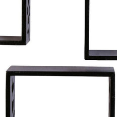 Wooden Square Nesting Floating Wall Shelves Set of 3 - WoodenTwist