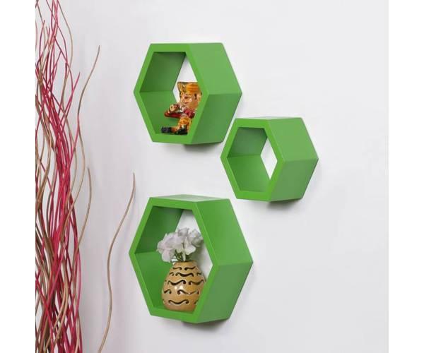 Wooden Floating Wall Shelves