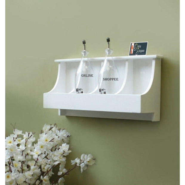 Wooden Wall Shelves Bottle Holders - WoodenTwist