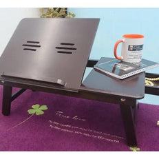 wooden laptop table