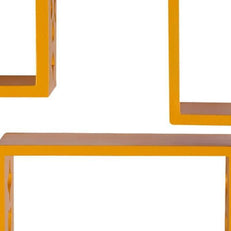 Wooden Square Nesting Floating Wall Shelves Set of 3 - WoodenTwist