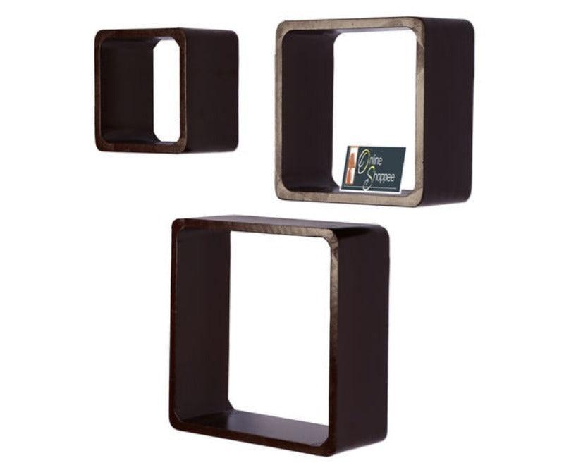 Square Nesting MDF Wall Shelves - WoodenTwist