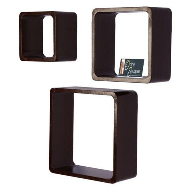 Square Nesting MDF Wall Shelves - WoodenTwist