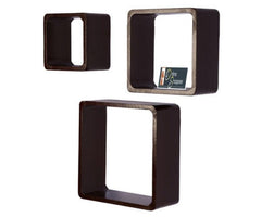 Square Nesting MDF Wall Shelves - WoodenTwist