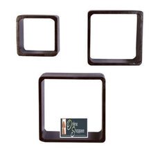 Square Nesting MDF Wall Shelves - WoodenTwist