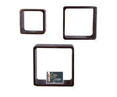 Square Nesting MDF Wall Shelves - WoodenTwist