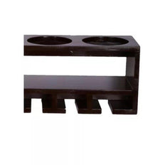 Unique Wooden Bottle Rack, 4 Bottles Holder Wall Shelves - WoodenTwist