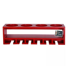 Unique Wooden Bottle Rack, 4 Bottles Holder Wall Shelves - WoodenTwist