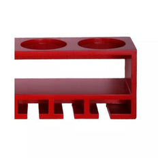Unique Wooden Bottle Rack, 4 Bottles Holder Wall Shelves - WoodenTwist