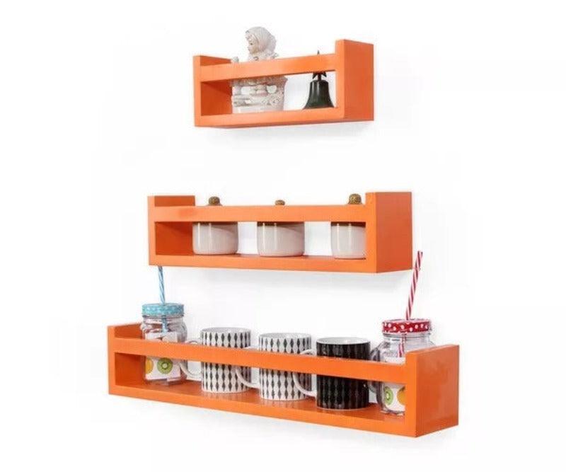 Buy Wooden Wall Decor Multipurpose Kitchen Wall Rack Online-Kitchen ...