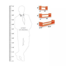 Wooden Wall Decor Multipurpose Kitchen Wall Rack - WoodenTwist