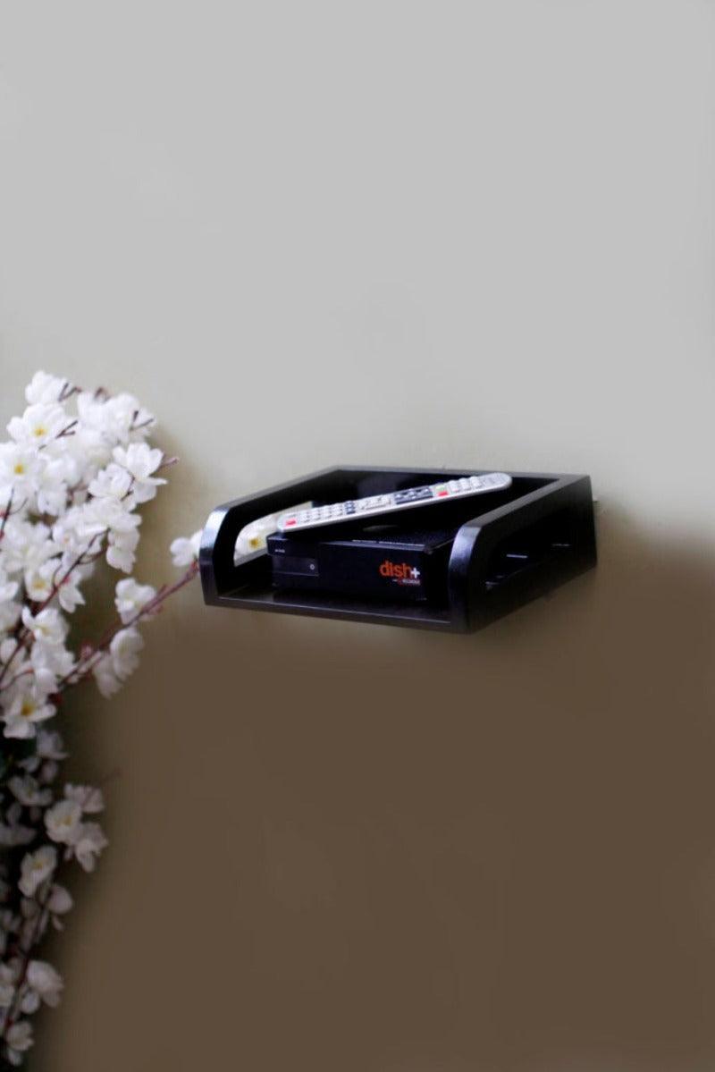 Wooden Beautiful Design Set top box Wall Shelf - WoodenTwist