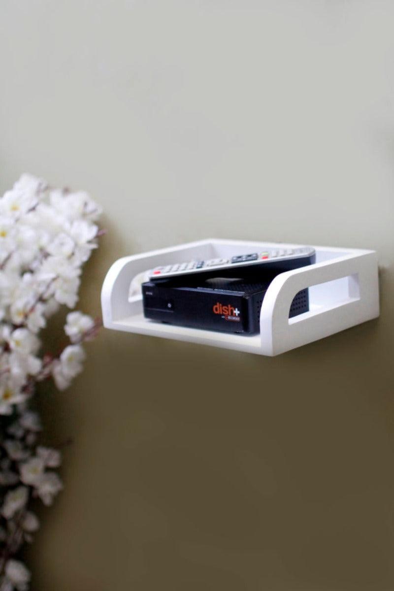 Wooden Beautiful Design Set top box Wall Shelf - WoodenTwist