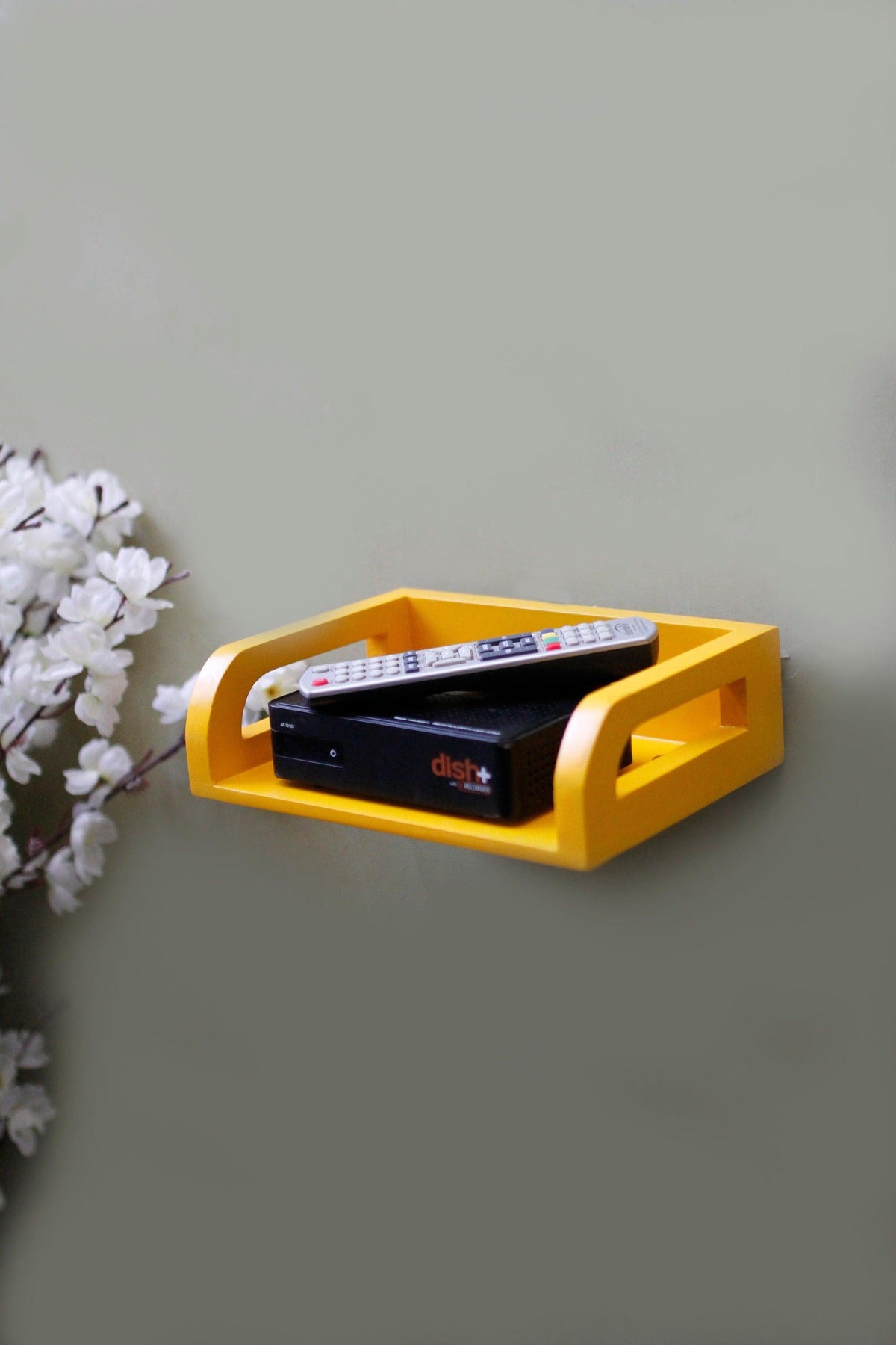 Wooden Beautiful Design Set top box Wall Shelf - WoodenTwist