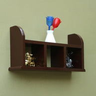 Wooden Beautiful Designer Kitchen Wall Shelves Rack - WoodenTwist
