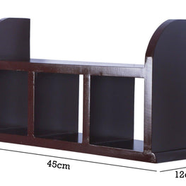Wooden Beautiful Designer Kitchen Wall Shelves Rack - WoodenTwist