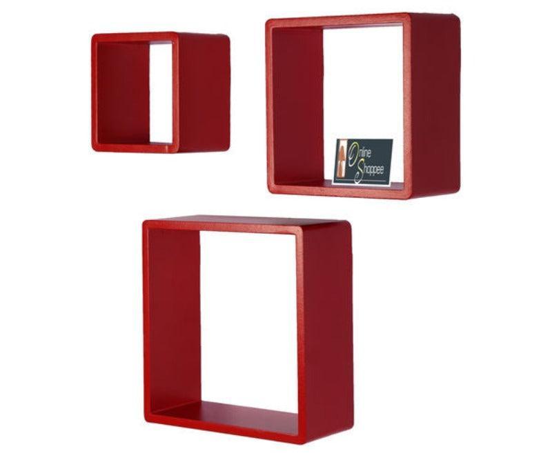 Square Nesting MDF Wall Shelves - WoodenTwist