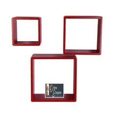 Square Nesting MDF Wall Shelves - WoodenTwist