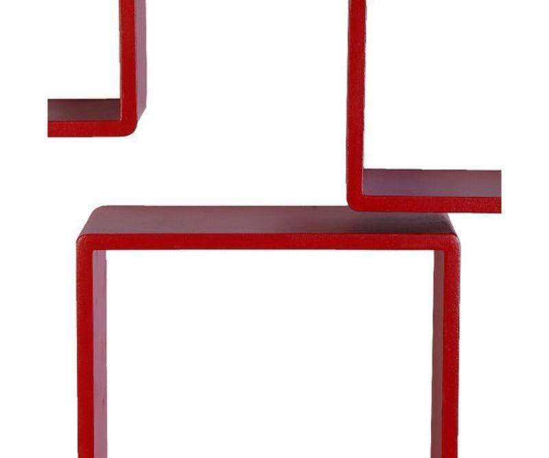 Square Nesting MDF Wall Shelves - WoodenTwist