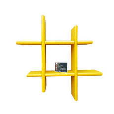 Criss Cross Floating Wall Shelf space saving wall storage