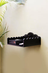 Wooden Beautiful Design Set top box Wall Shelf - WoodenTwist