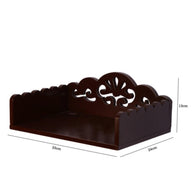 Wooden Beautiful Design Set top box Wall Shelf - WoodenTwist