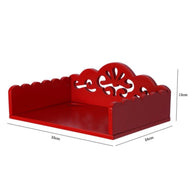 Wooden Beautiful Design Set top box Wall Shelf - WoodenTwist