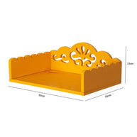 Wooden Beautiful Design Set top box Wall Shelf - WoodenTwist