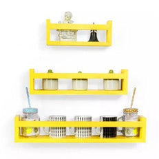 Wooden Wall Decor Multipurpose Kitchen Wall Rack - WoodenTwist