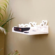 Wooden Beautiful Design Set top box Wall Shelf - WoodenTwist