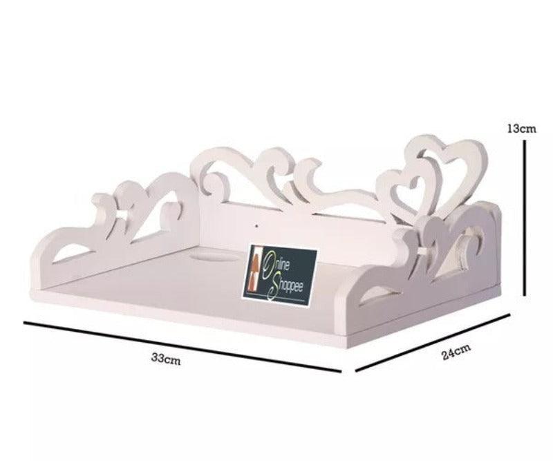 Wooden Beautiful Design Set top box Wall Shelf - WoodenTwist