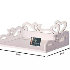 Wooden Beautiful Design Set top box Wall Shelf - WoodenTwist