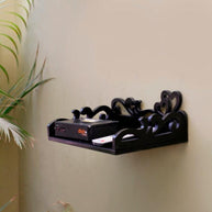 Wooden Beautiful Design Set top box Wall Shelf - WoodenTwist