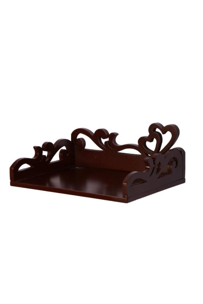 Wooden Beautiful Design Set top box Wall Shelf - WoodenTwist
