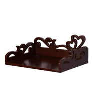 Wooden Beautiful Design Set top box Wall Shelf - WoodenTwist